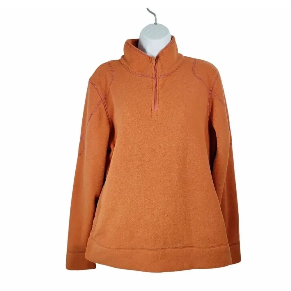 EUC WOMEN’S SMALL TITLE NINE PULLOVER 1/4 ZIP FLEECE TOP - Picture 2 of 10